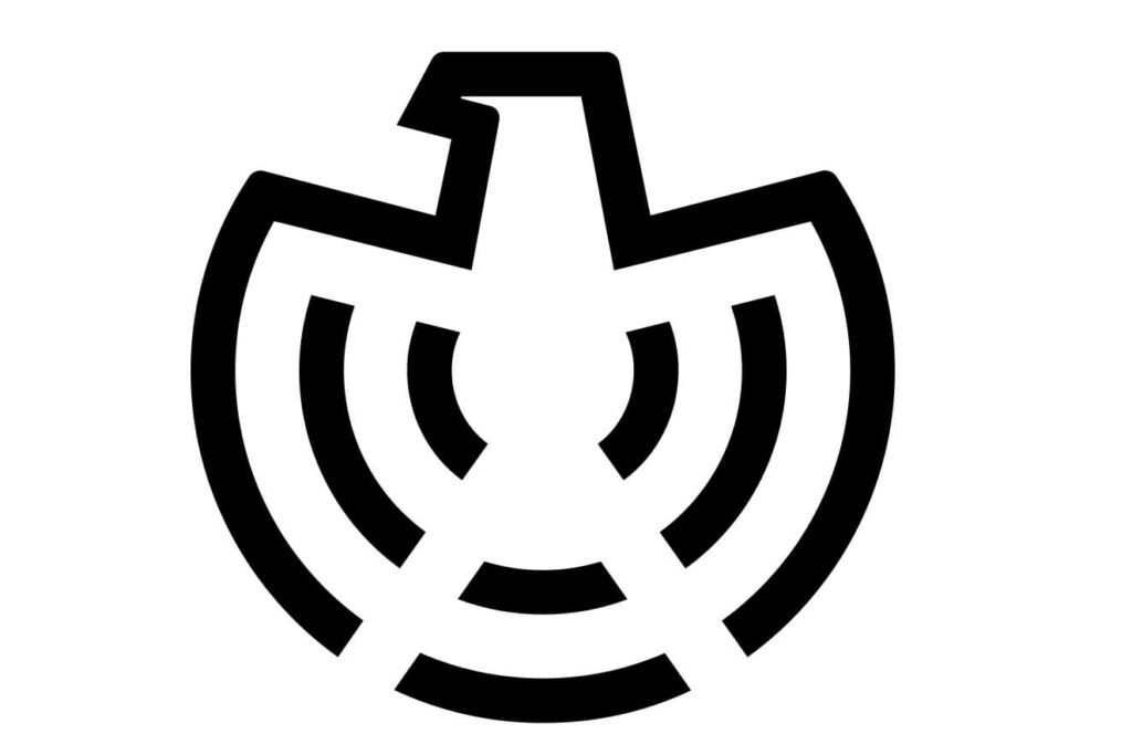 Official logo of the Federal Intelligence Service (BND) since 2024.