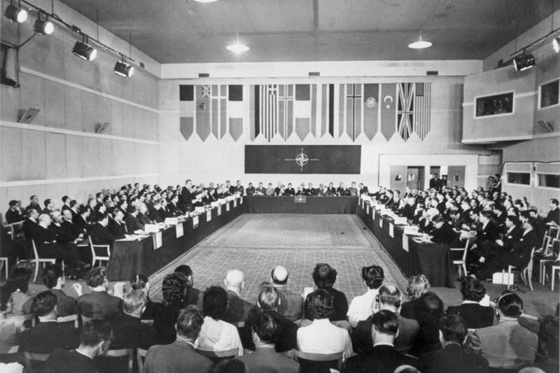 What is NATO, West Germany joined NATO in 1955, which led to the formation of the rival Warsaw Pact during the Cold War.
