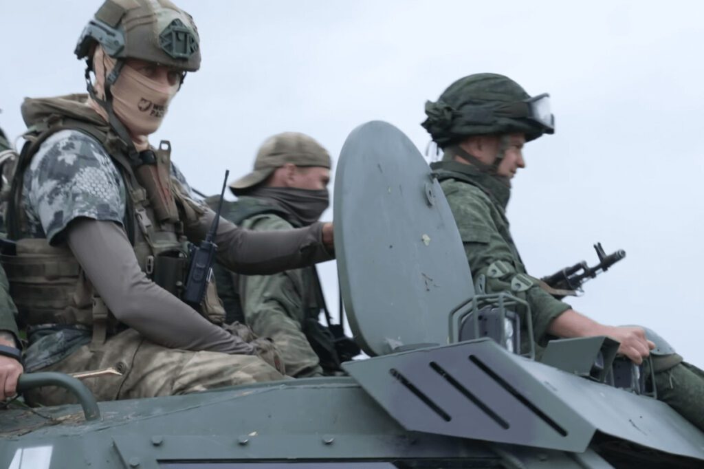 Wagner Group members in Belarus, July 2023