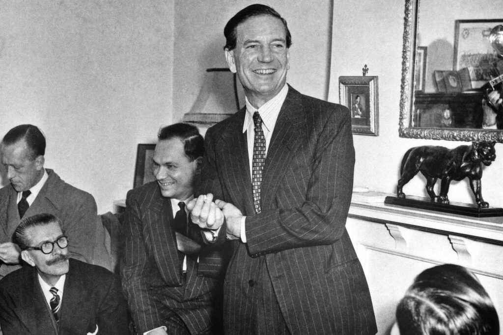 Kim Philby, the MI6 officer who spied for the Soviet Union during the Cold War.